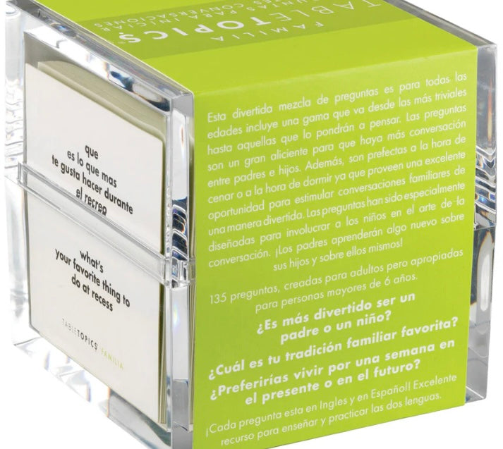 Bilingual Conversation Cards