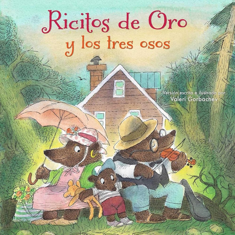 Ricitos de Oro y los tres osos: (Spanish Edition) cover image