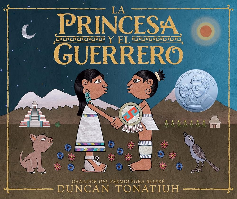 La princesa y el guerrero: Una leyenda de dos volcanes (The Princess and the Warrior Spanish Edition) cover image