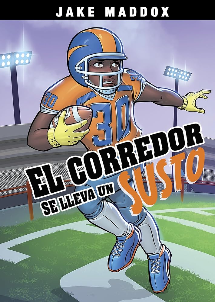 El Corredor Se Lleva Un Susto (Jake Maddox En Español) (Spanish Edition) cover image