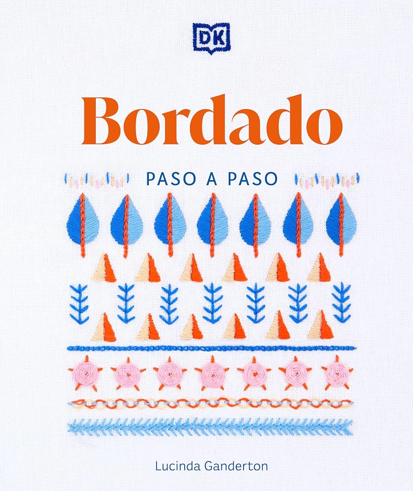 Bordado paso a paso (Embroidery Stitches Step-by-Step) (Spanish Edition) cover image