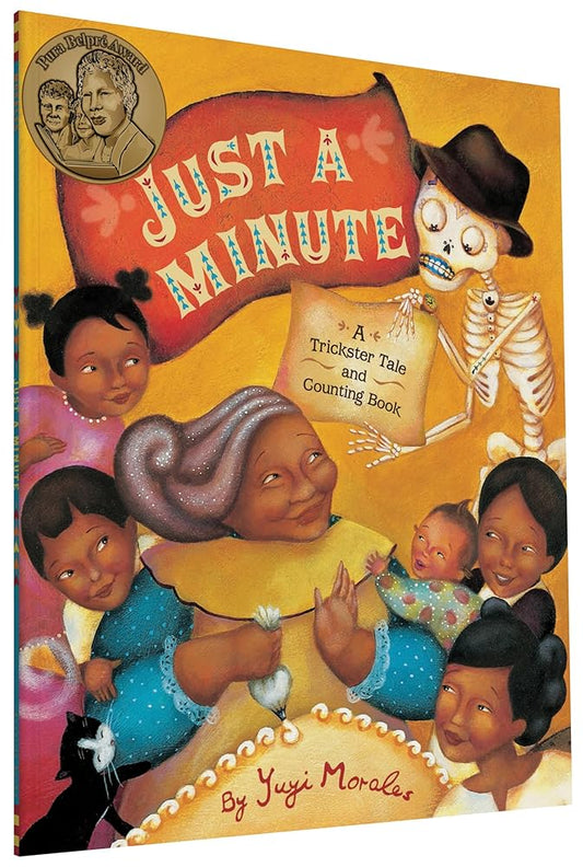 Just a Minute: A Trickster Tale and Counting Book cover image