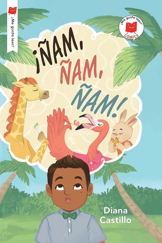 ¡Ñam, ñam, ñam! (¡Me gusta leer! cómics) (Spanish Edition) cover image