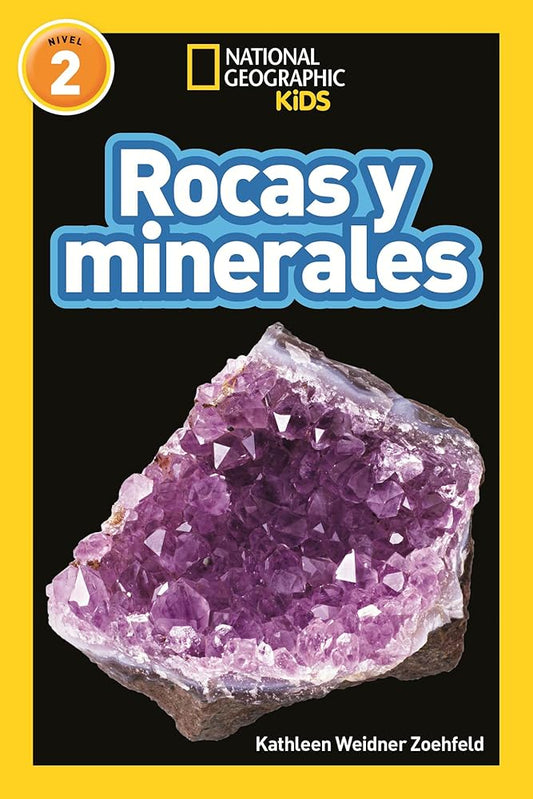 National Geographic Readers: Rocas y minerales (L2) (Spanish Edition) cover image