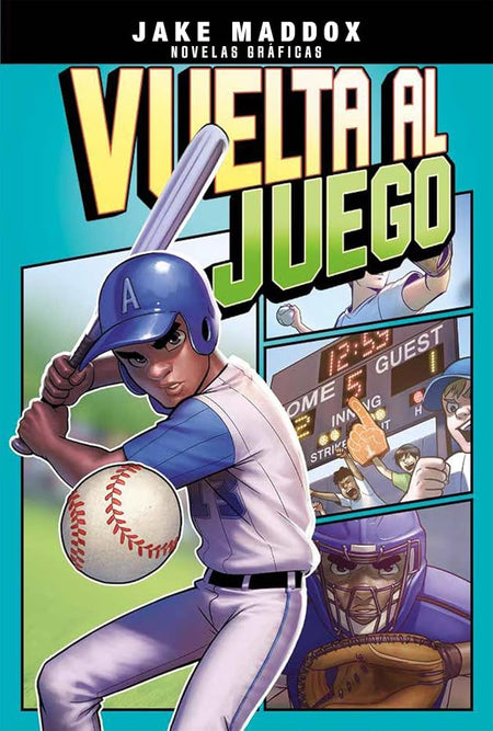 Vuelta Al Juego (Jake Maddox Novelas Gráficas) (Spanish Edition) cover image