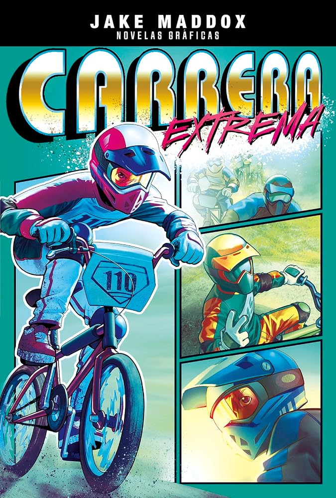 Careera Extrema (Jake Maddox Novelas Gráficas) (Spanish Edition) cover image