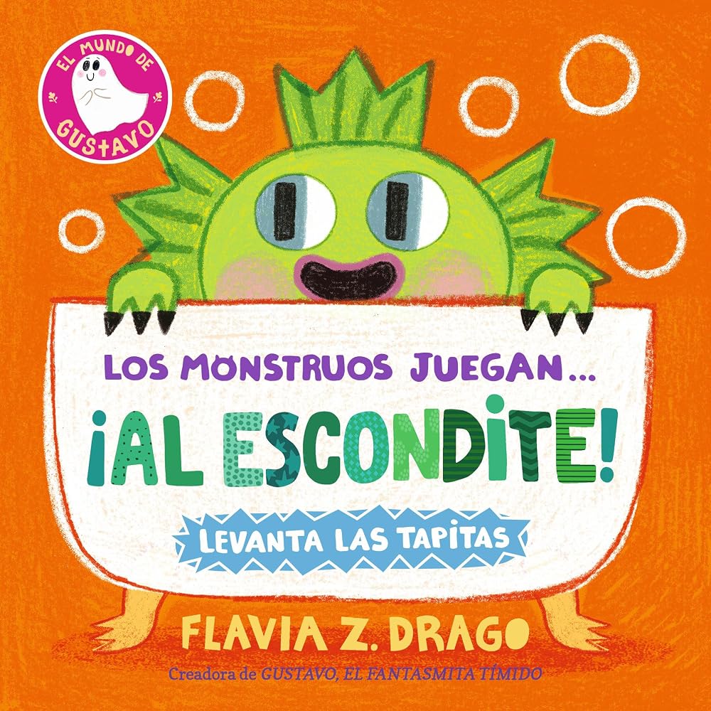Los monstruos juegan... ¡al escondite! (El mundo de Gustavo) (Spanish Edition) cover image