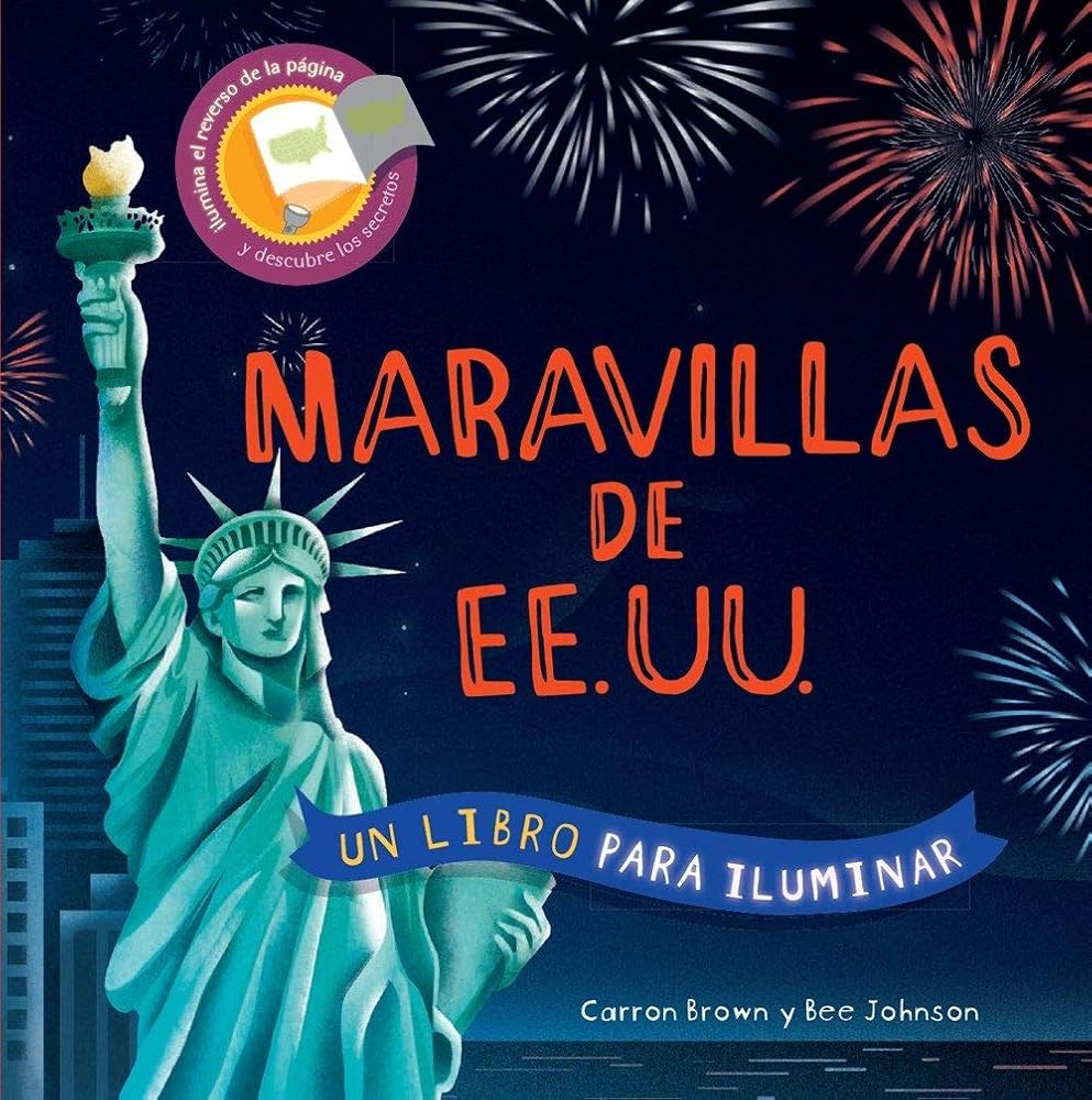 Maravillas de Los Ee. Uu. (Un Libro Para Iluminar) (Spanish Edition) cover image