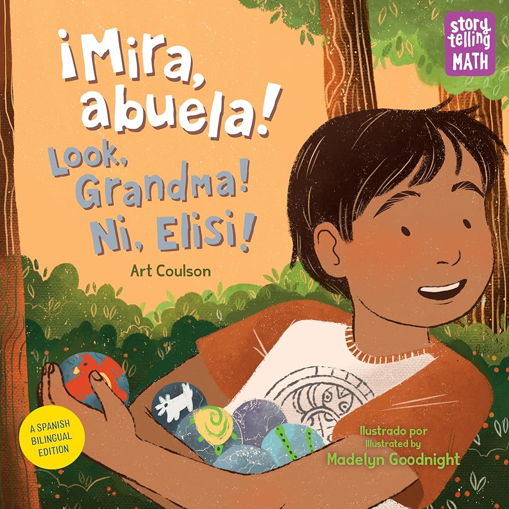 ¡Mira, abuela! / Look, Grandma! / Ni, Elisi! (Spanish Bilingual Edition) (Storytelling Math) cover image