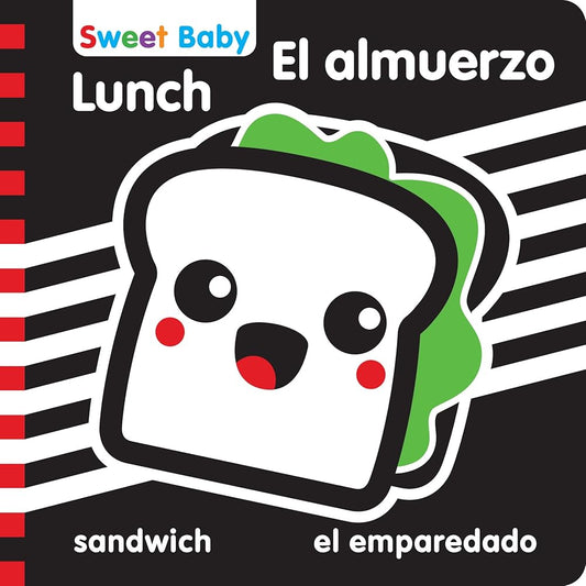 Sweet Baby: Lunch/El almuerzo: A High Contrast Introduction to Mealtime (Sweet Baby High Contrast) cover image