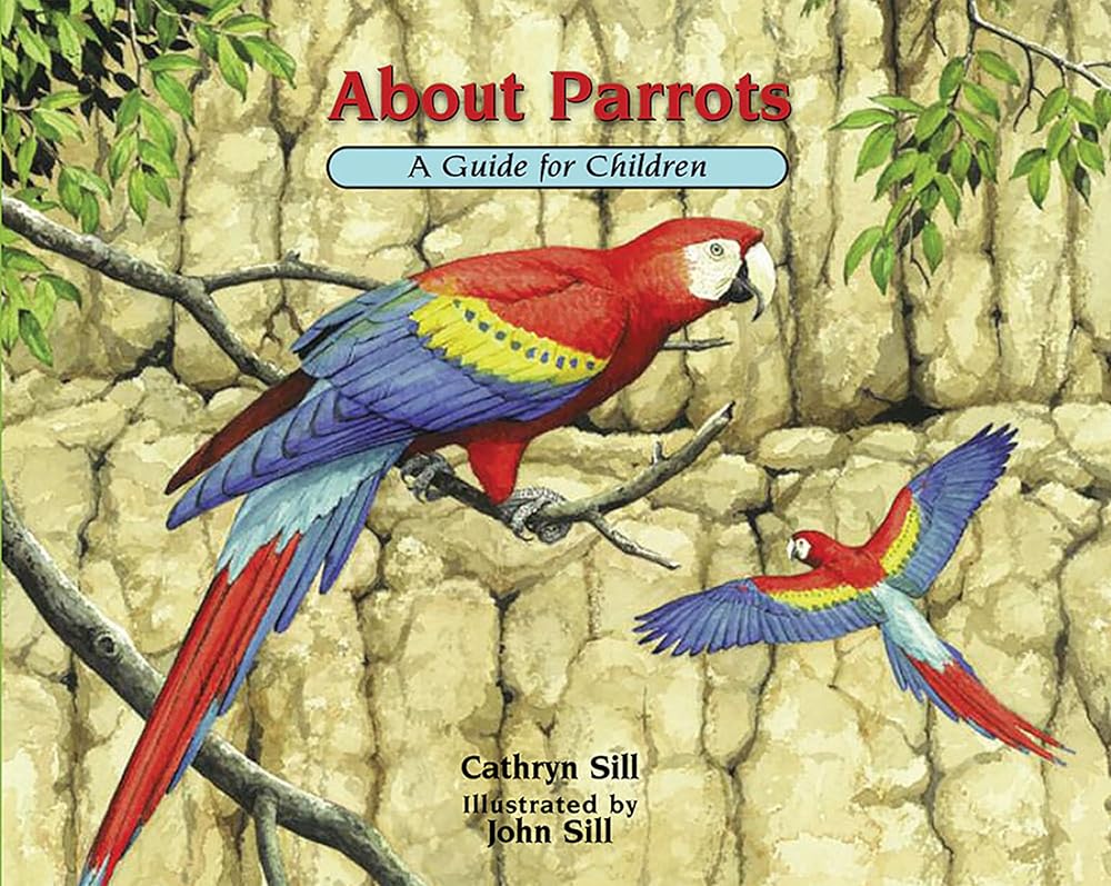 About Parrots: A Guide for Children (Educational Science Book for Stem Learning): 16 cover image