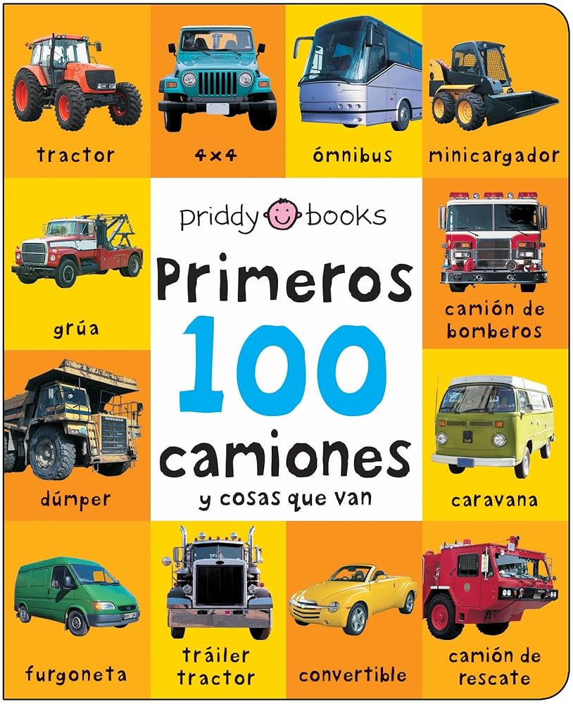 First 100 Padded: Primeros 100 camiones y cosas que van cover image