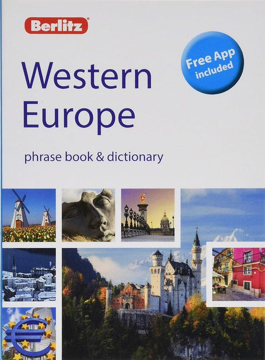 Berlitz Phrase Book & Dictionary Western Europe(Bilingual dictionary) (Berlitz Phrasebooks) cover image