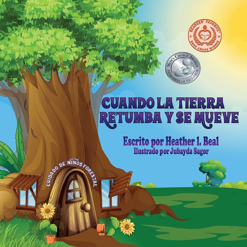 Cuando La Tierra Retumba y Se Mueve (Spanish Edition): Un libro de seguridad de terremotos cover image