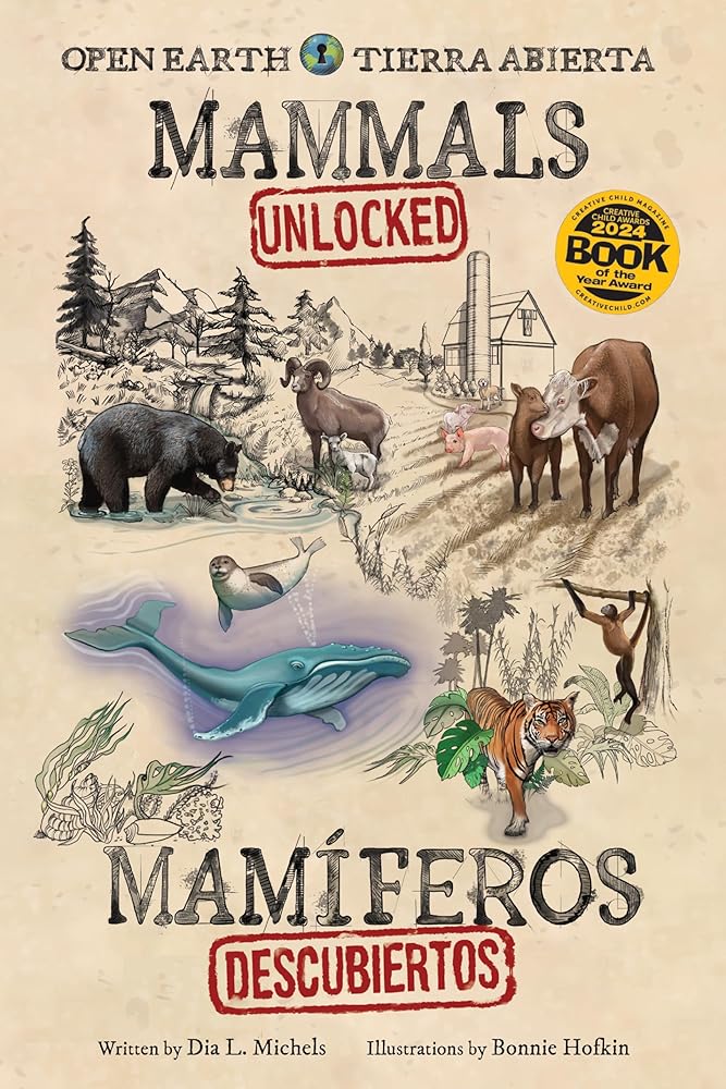Mammals Unlocked / Mamíferos descubiertos (Open Earth) (Spanish and English Edition) cover image