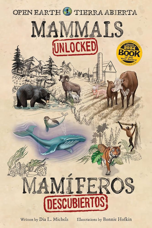 Mammals Unlocked / Mamíferos descubiertos (Open Earth) (Spanish and English Edition) cover image