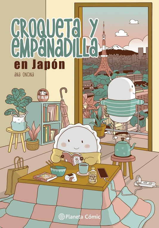Croqueta y Empanadilla en Japón (Novela gráfica) cover image