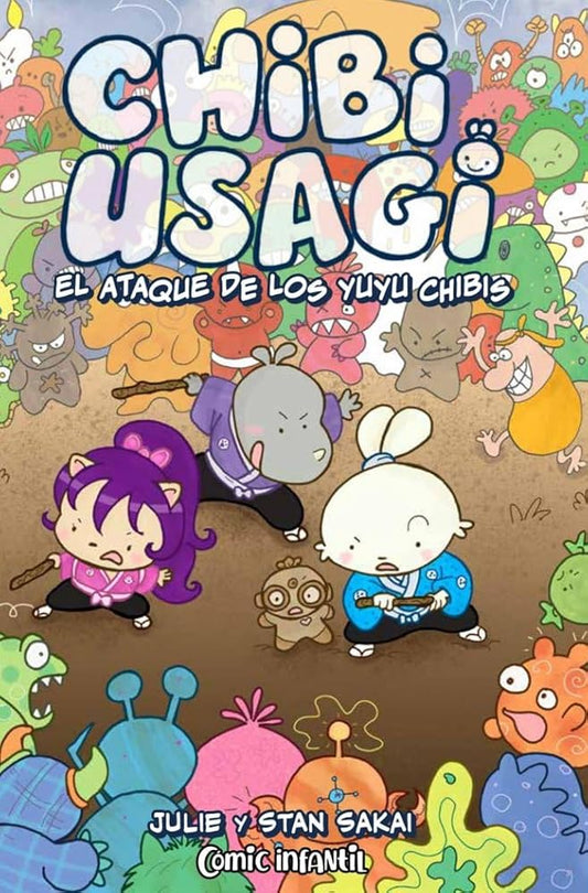 Chibi Usagi: El ataque de los Yuyu Chibis (Cómic infantil juvenil) cover image