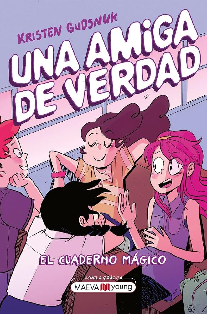 Una Amiga De Verdad: El cuaderno mágico: 1 (Novela gráfica) cover image