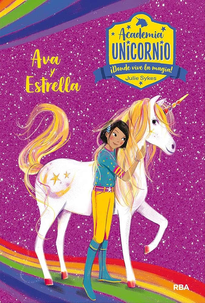 Academia Unicornio 3 - Ava y Estrella (Peques) cover image