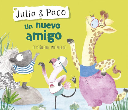 Julia y Paco - Un nuevo amigo (Cuentos infantiles) cover image
