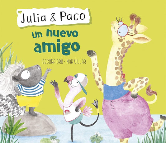 Julia y Paco - Un nuevo amigo (Cuentos infantiles) cover image