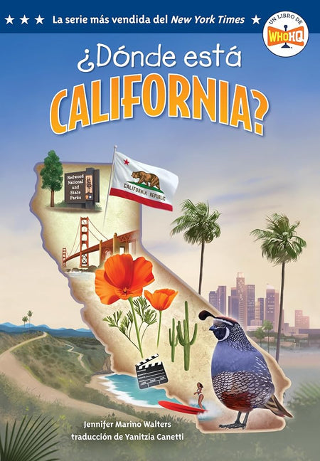 ¿Dónde está California? (Where Is California? Spanish Edition) (Who HQ: The 50 States) cover image