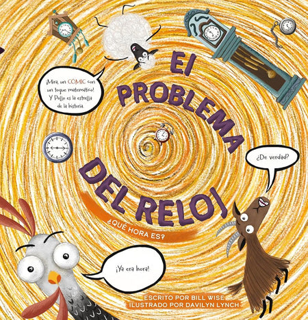 El problema del reloj: ¿qué hora es? (Spanish Edition) cover image