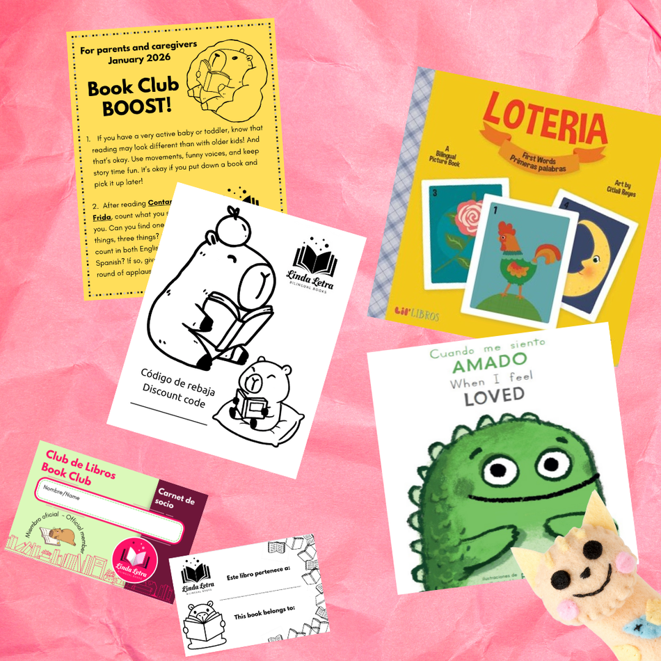 Club de libros de cartón suscripción- Board Book Club Subscription (ages 0 - 3)