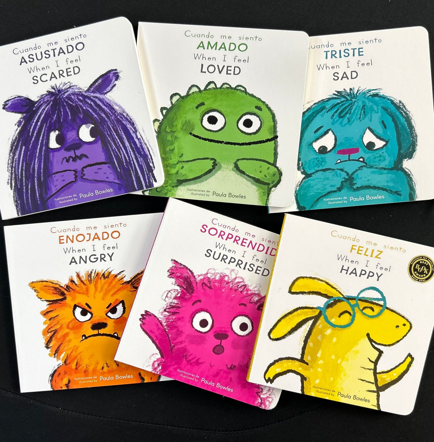 Cuando me siento...When I Feel...Board Book Series Box Set