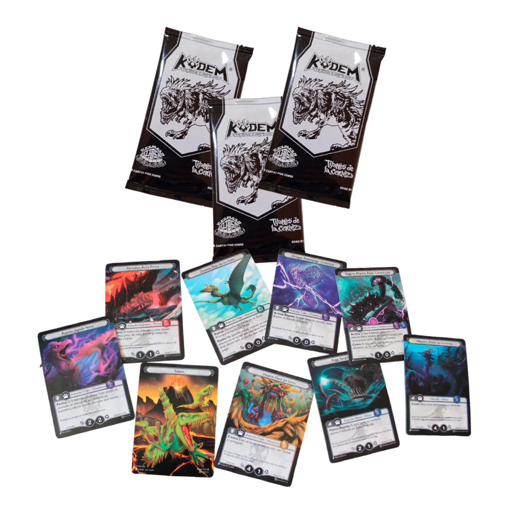 KÓDEM: Ojos del océano/Titanes de la corteza Booster Pack