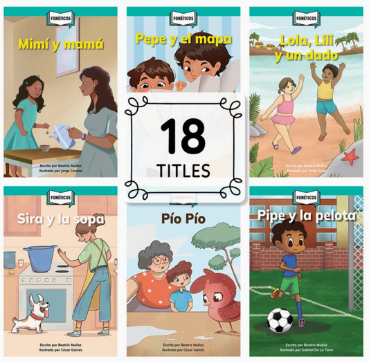 Fonéticos Decodable Readers Set 1