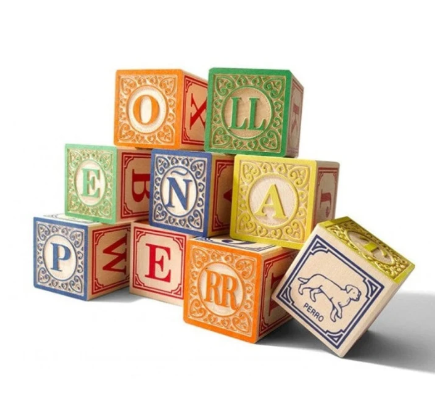 Uncle Goose ABC Spanish Blocks