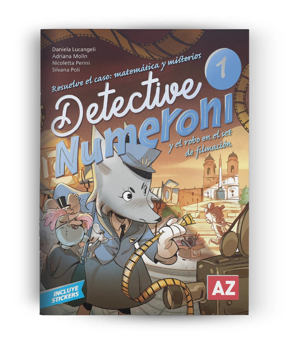 Detective Numeroni y el robo en el set de filmación - Resuelva el caso: matemática y misterios 1