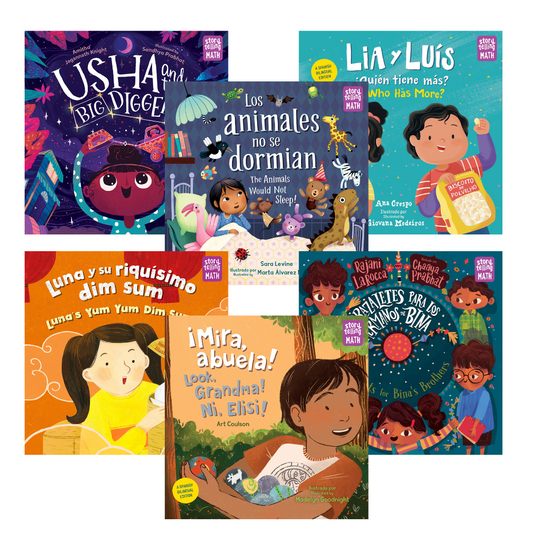 (PreK - 2) Story Time Math: Bilingual 6 Pack